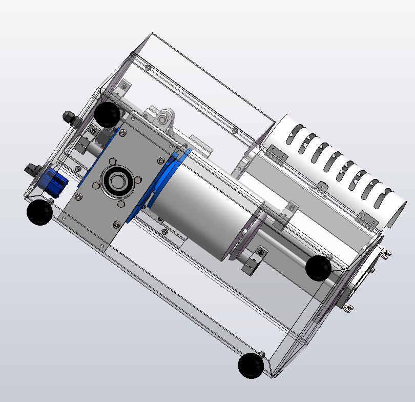土豆切丝机+推条机三维SW模型