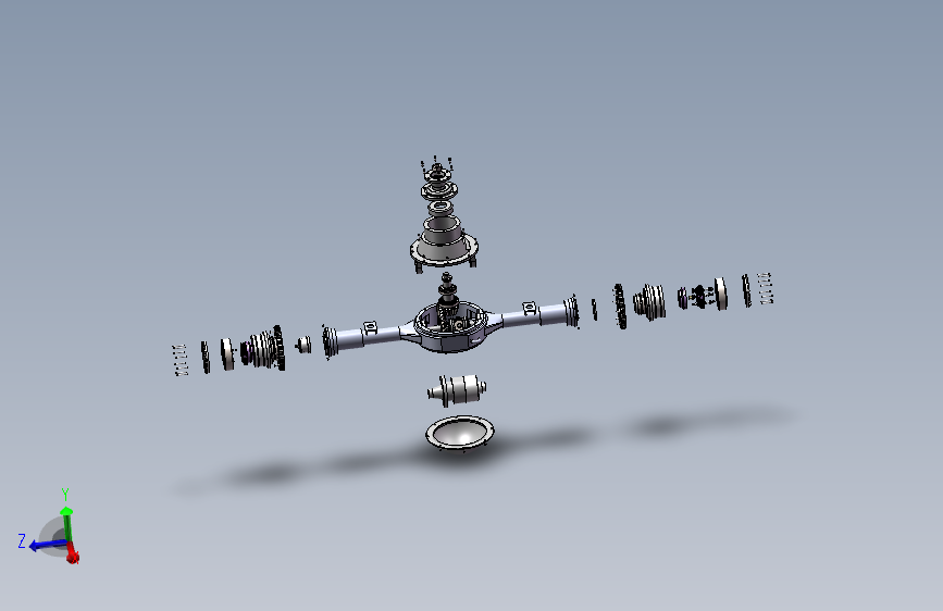 驱动桥SolidWorks