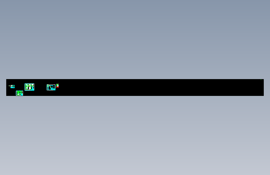 水帘喷漆房成套图CAD