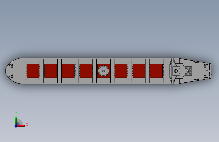 现代化轮船三维sw2016无参 Solidworks 2016 模型图纸下载 懒石网