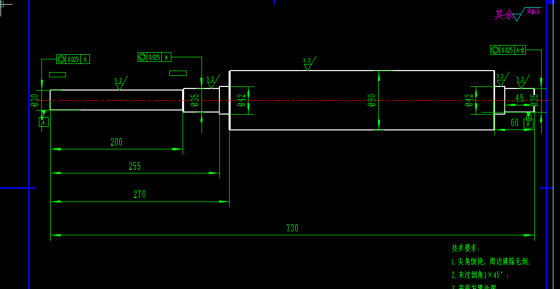 液压升降机二维图CAD