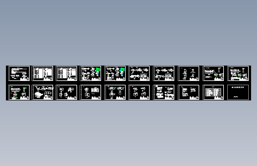 有无压型钢板作底模组合楼板结构通用图集CAD