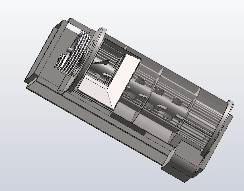 玉米脱粒机sw+CAD