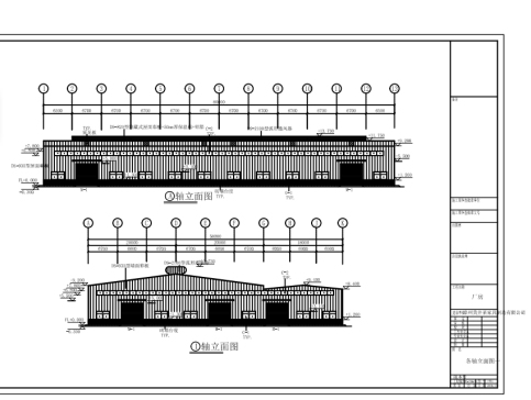 漳州黄井某家具制造有限公司厂房图纸CAD