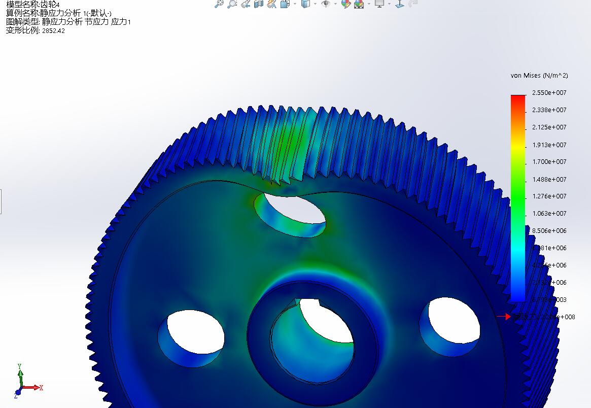 展开式二级圆柱斜齿轮减速器三维SW+CAD+说明书