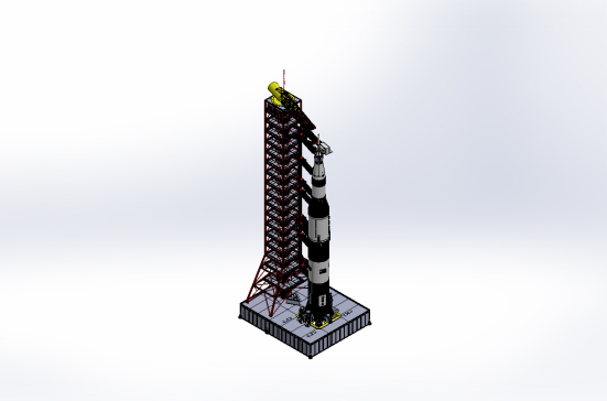 星V火箭和移动发射平台SW2013含所有特征解压后1G多