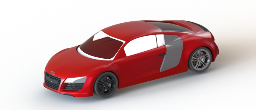 奥迪R8模型（SW2015