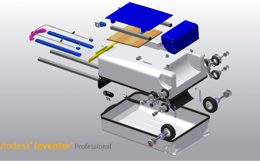 多功能拉杆旅行箱