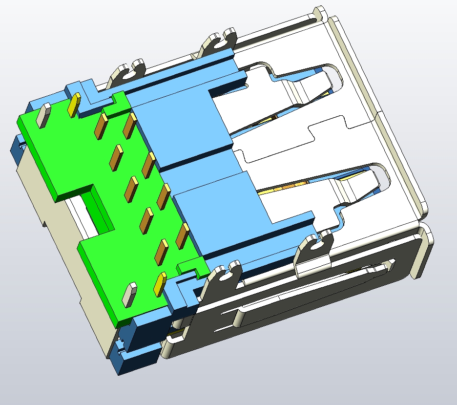 USB 3.1 母头插座