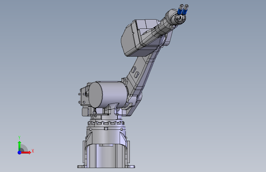 川崎喷涂机器人KJ194-三维SW2018无参_SOLIDWORKS 2018_模型图纸下载 – 懒石网