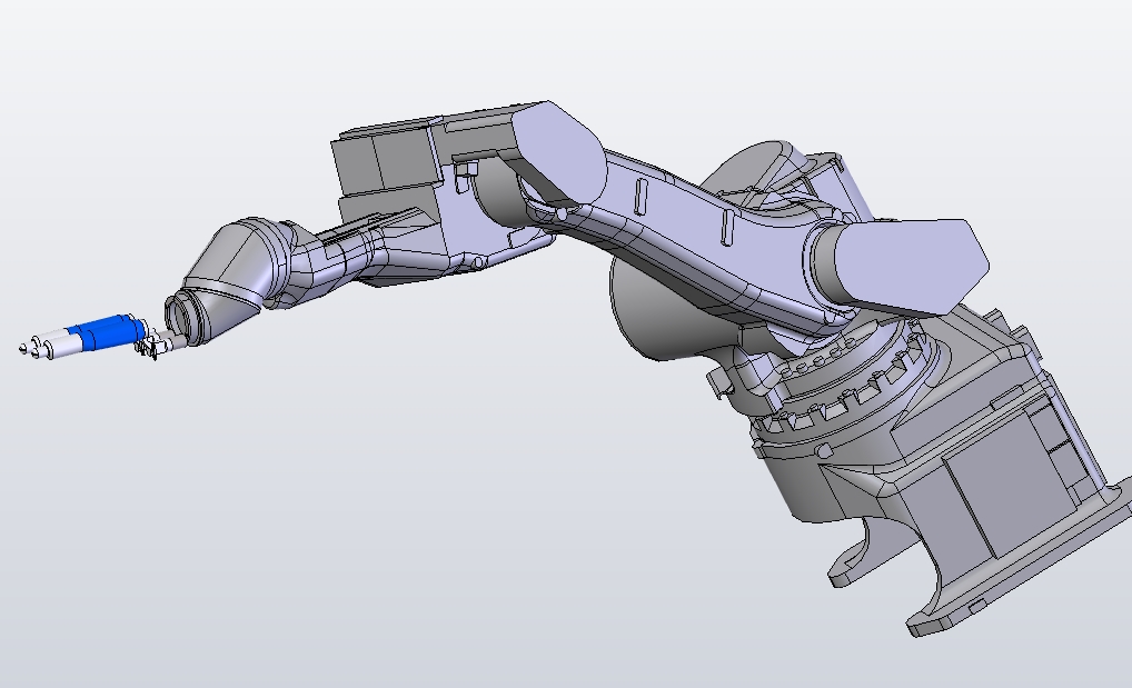 M2818-川崎喷涂机器人KJ194-三维SW2018
