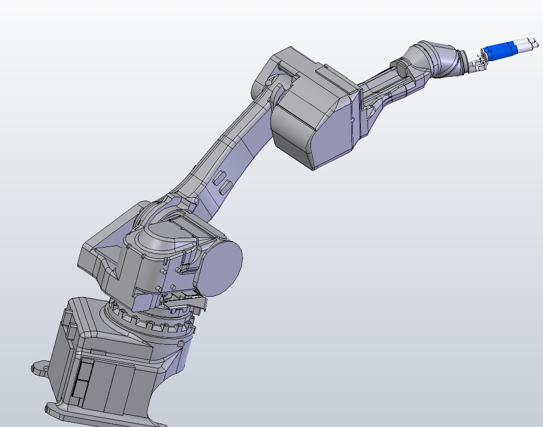 M2818-川崎喷涂机器人KJ194-三维SW2018