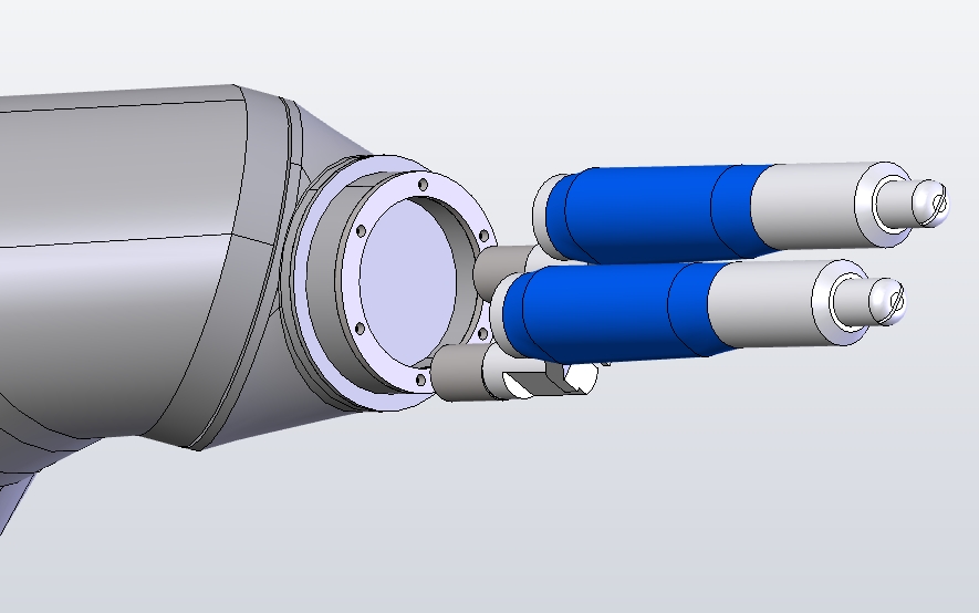 M2818-川崎喷涂机器人KJ194-三维SW2018