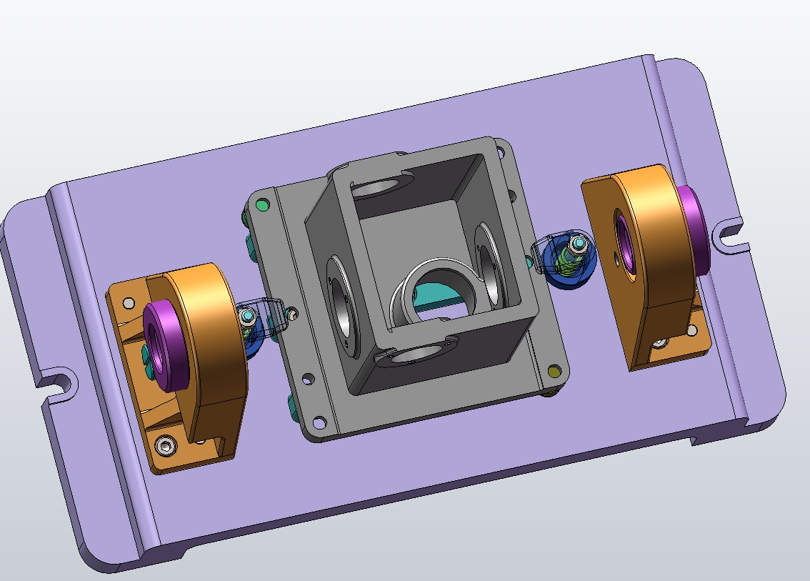 减速箱体镗孔夹具设计CAD+三维