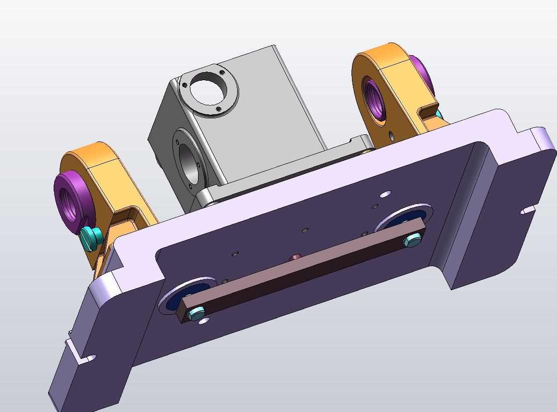 减速箱体镗孔夹具设计CAD+三维