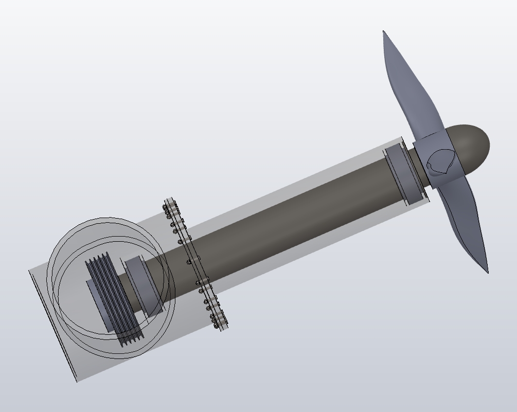 水轮机部分装配图