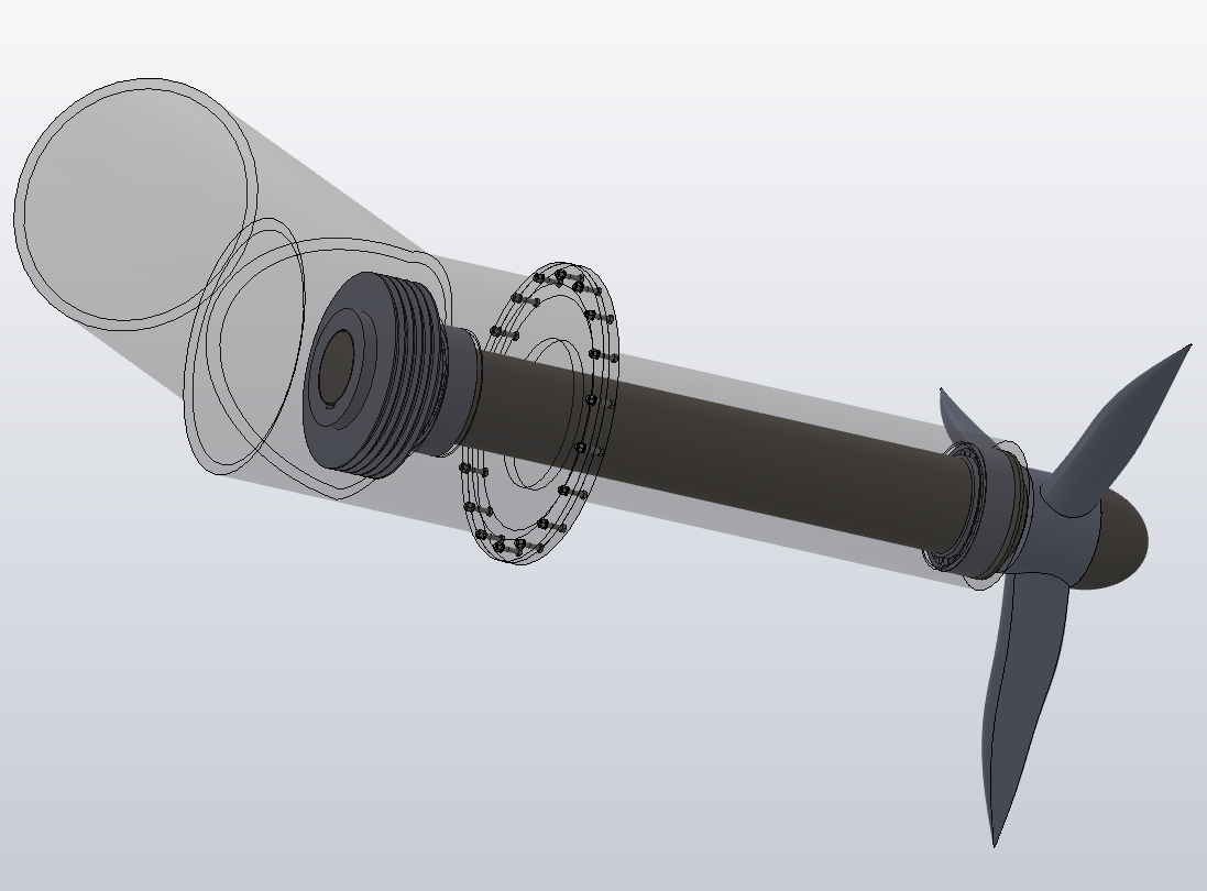 水轮机部分装配图