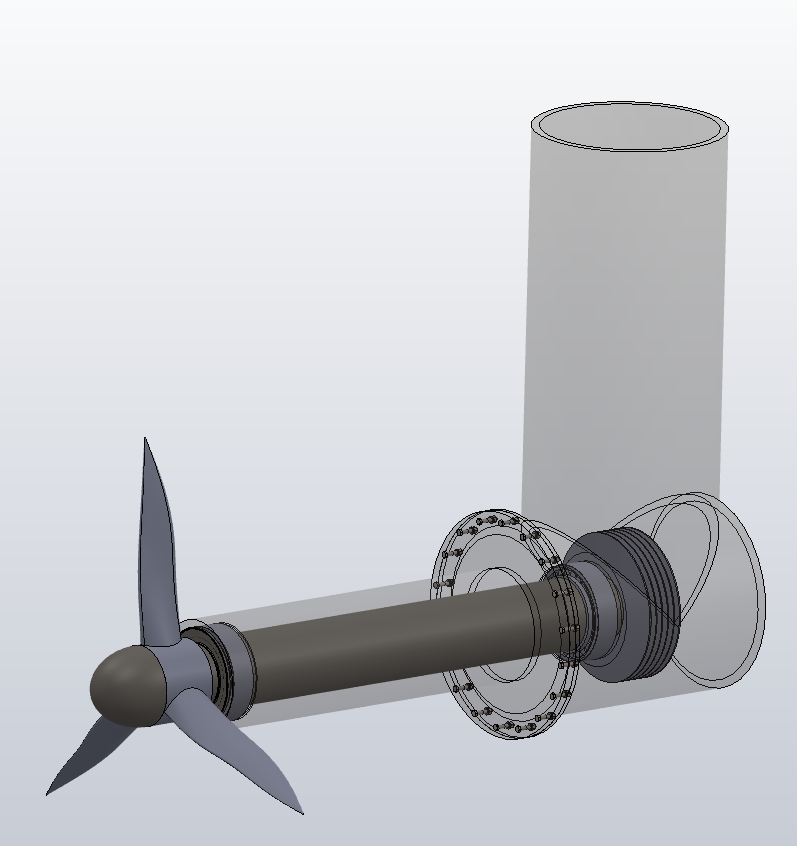 水轮机部分装配图