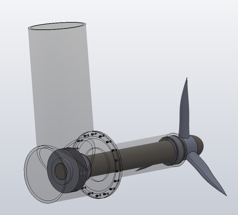 水轮机部分装配图