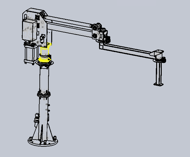 助力机械手三维设计