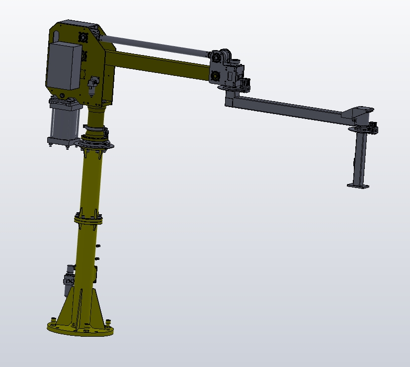 助力机械手三维设计
