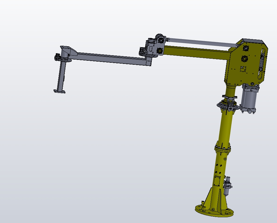 助力机械手三维设计