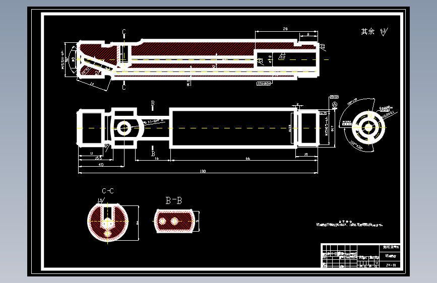 柴油机P型喷油器设计CAD+说明书