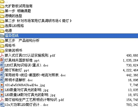 LED嵌入式筒灯（含设计资料  ） 机械设备 3D模型图纸 设计素材
