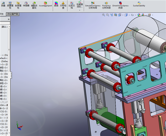 覆膜压紧机 自动化非标素材3D模型资料