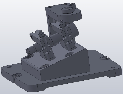 手柄轴钻M10螺纹底孔夹具设计及加工三维SW+CAD+说明书