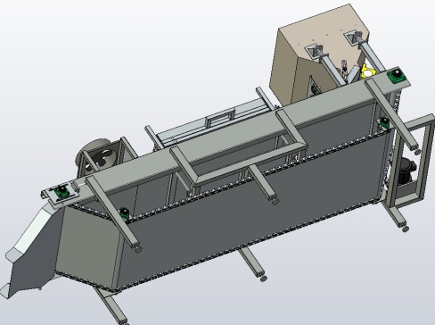 箱式烘烤烘干机（含CAD图）三维X-T
