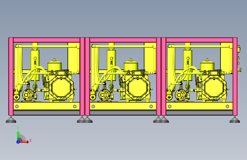 冷水机组==1095779=160_SOLIDWORKS 2018_模型图纸下载 – 懒石网