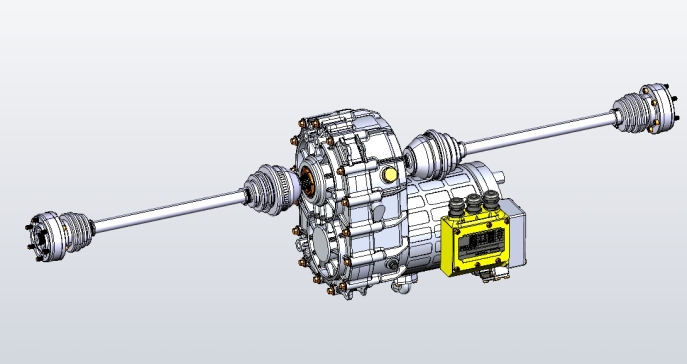 新能源汽车电机驱动系统设计三维CatiaV5R21