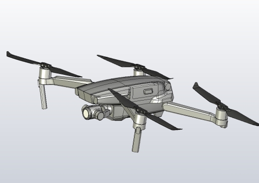 大疆MAVIC2无人机抄数外形3D图