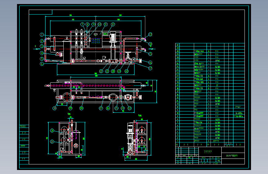 9套反渗透 RO_AutoCAD 2004_模型图纸下载 – 懒石网