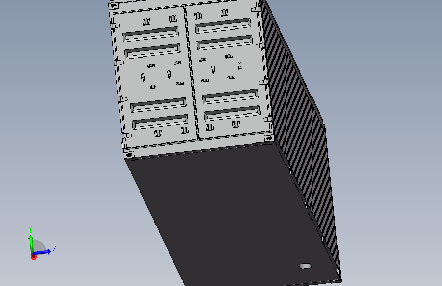 储能集装箱图纸三维SW2015无参