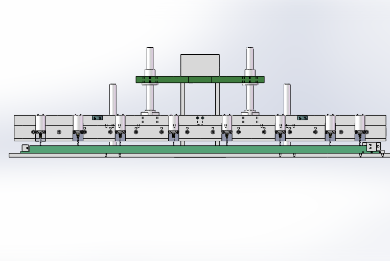 汽车密封条钻孔裁断工装