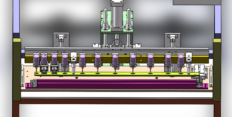 密封条自动钻孔裁断一体机