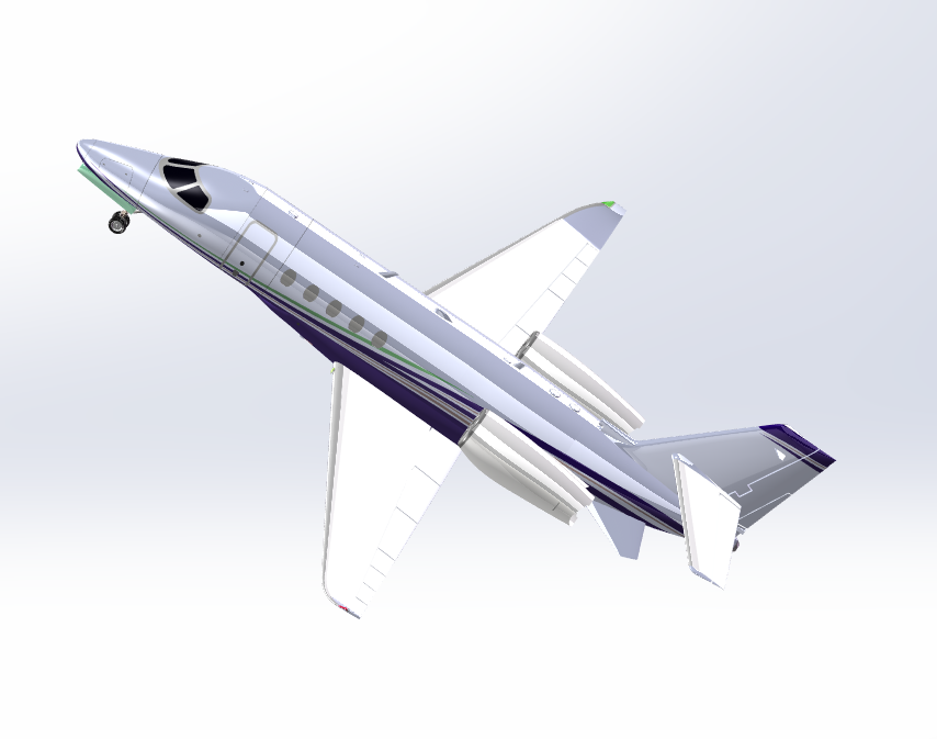 cessna citation latitude飞机模型