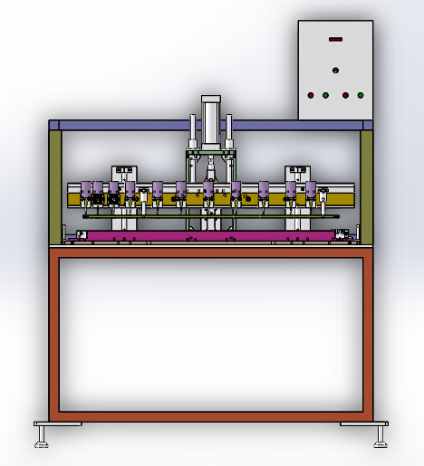 密封条自动钻孔裁断一体机