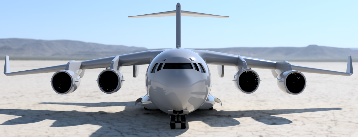 C-17环球霸王运输机模型
