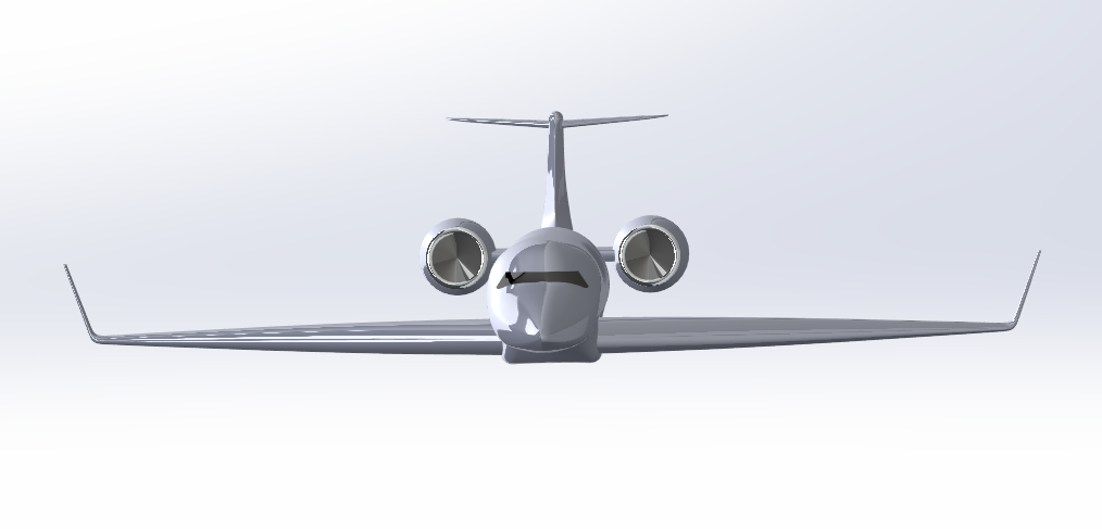 embraer erj 135飞机模型