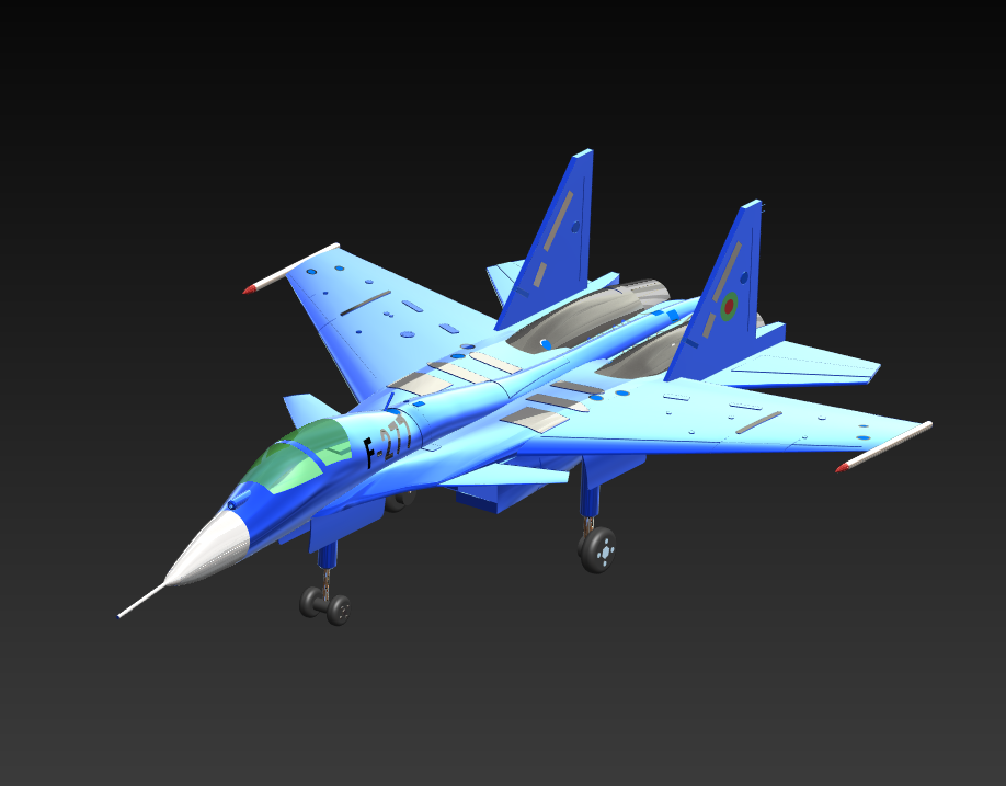 苏-33战斗机模型