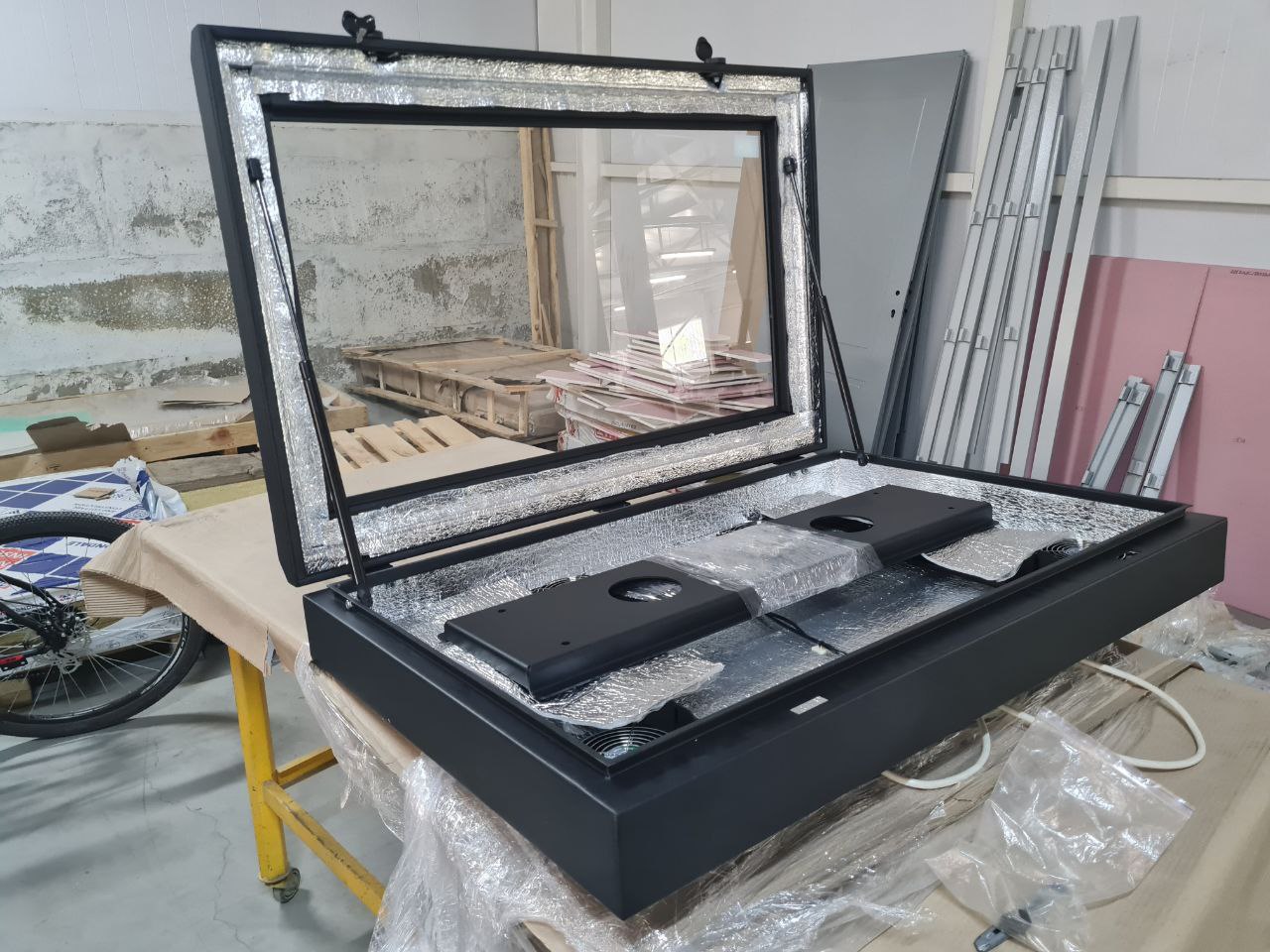 显示器防破坏盒55英寸