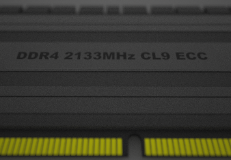 DDR4 2133MHz CL9 ECC 内存