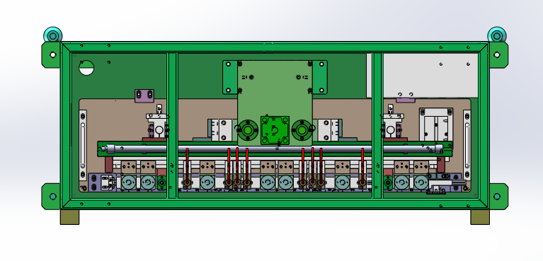 汽车密封条打孔裁断一体机