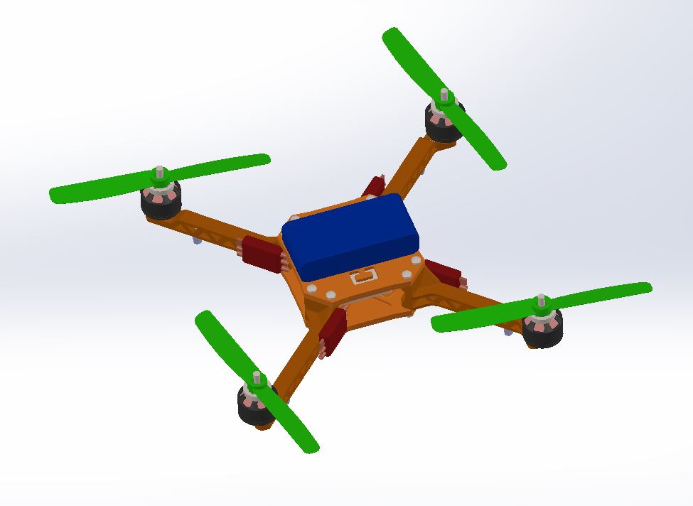 四翼飞行器玩具无人机