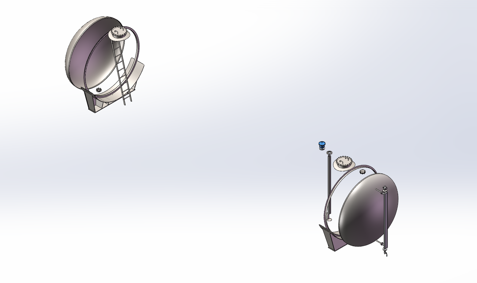 100方卧式储油罐