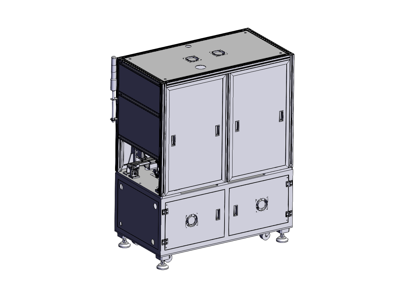 电池极片折弯机