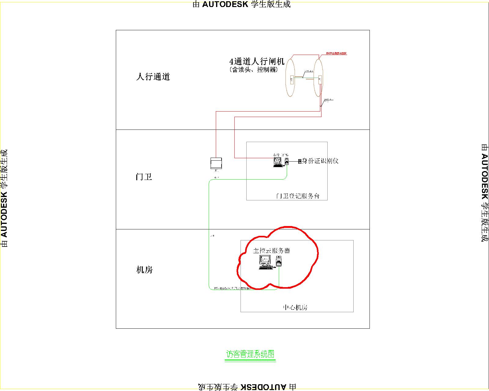 某幼儿园弱电系统施工图纸